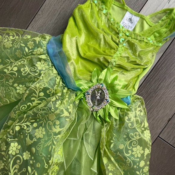 Disney Store Princess Tinker Bell Costume Dress Girl - Picture 3 of 4